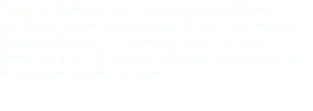 "Injusto.cl ofrece una asesoría personalizada, estratégica y con amplia experiencia en diversas materias legales. Te acompañamos en cada momento y te entregamos el mejor servicio, porque trabajamos con los mejores.